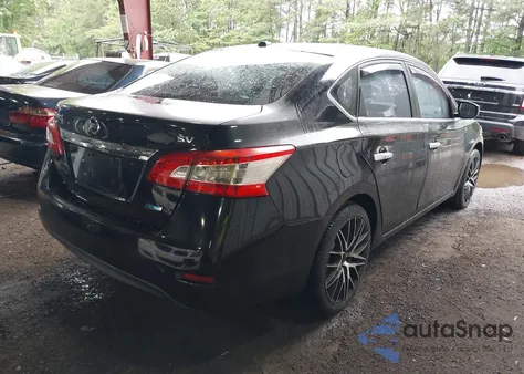 2013 Nissan Sentra Sv из США, поврежденный, VIN 3N1AB7AP3DL611283